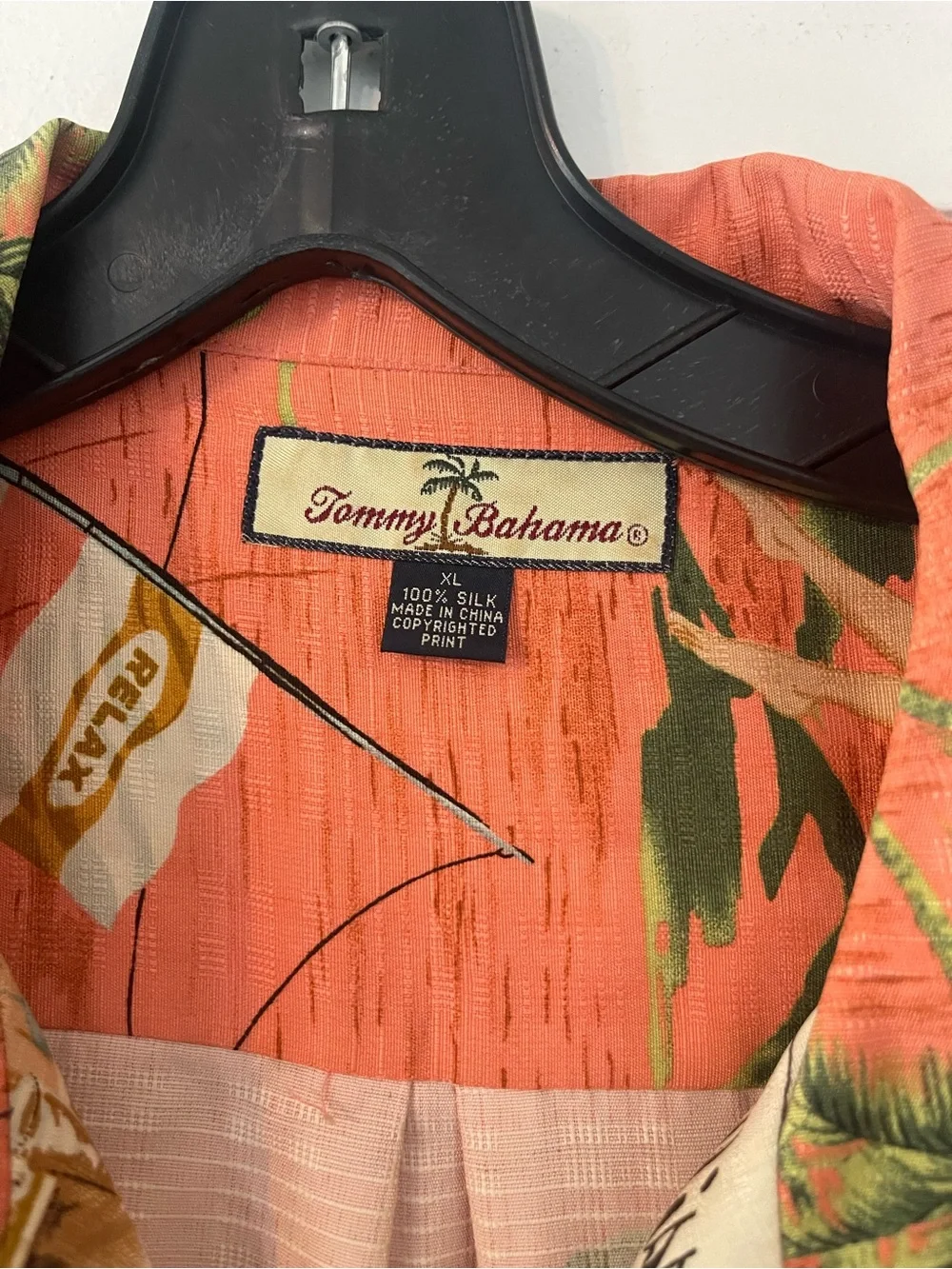 Tommy Bahama silk Hawaiian shirt